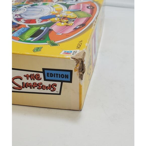THE SIMPSONS Edition The Game Of LIFE Board Game VTG 2004 100% COMPLETE - Picture 8 of 10